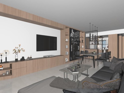 藝邑空間設計_作品案例_北投潘府_輕工業風格