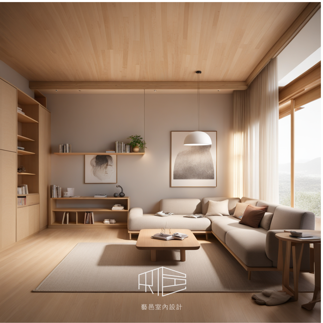 沐晨靜謐-藝邑室內設計 (2)