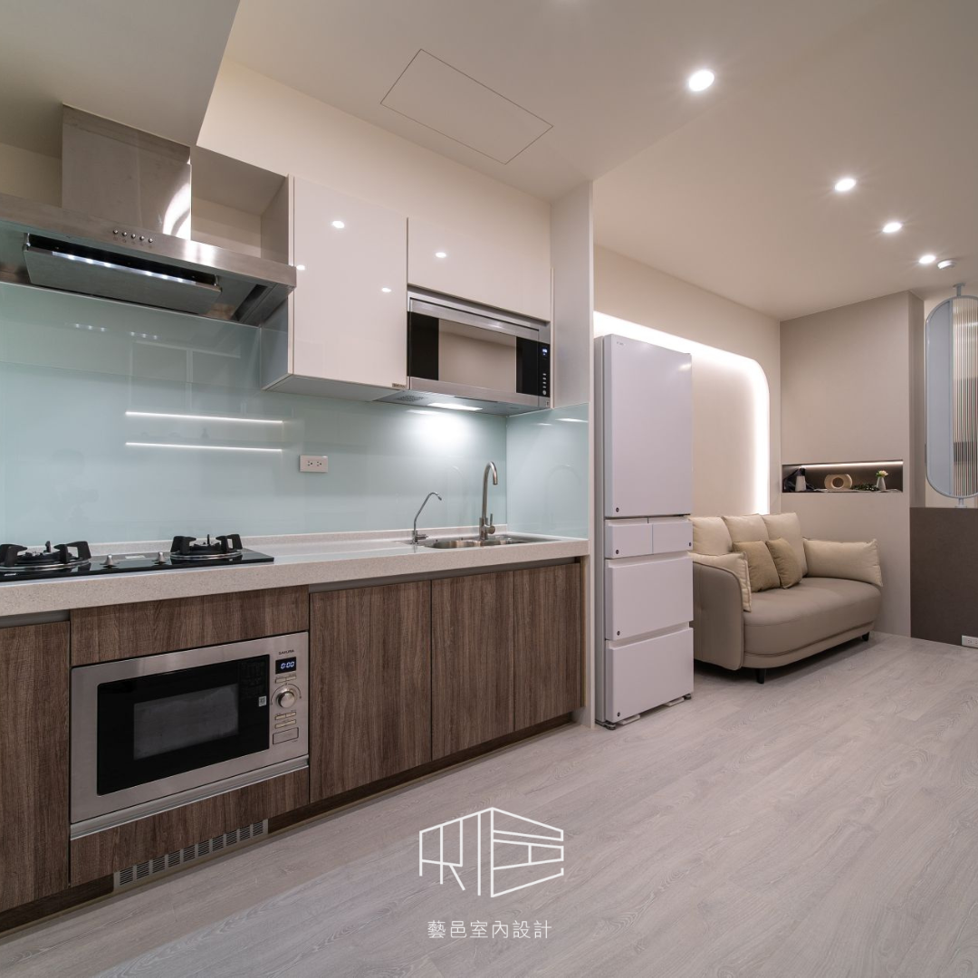 立信吾界-藝邑室內設計-溫馨奶茶小宅11坪